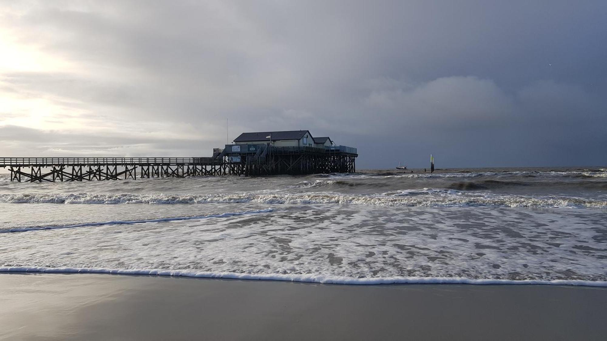 Meer-Appartment Sankt Peter-Ording Esterno foto